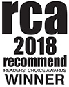 Recommend Magazine Readers Choice Award